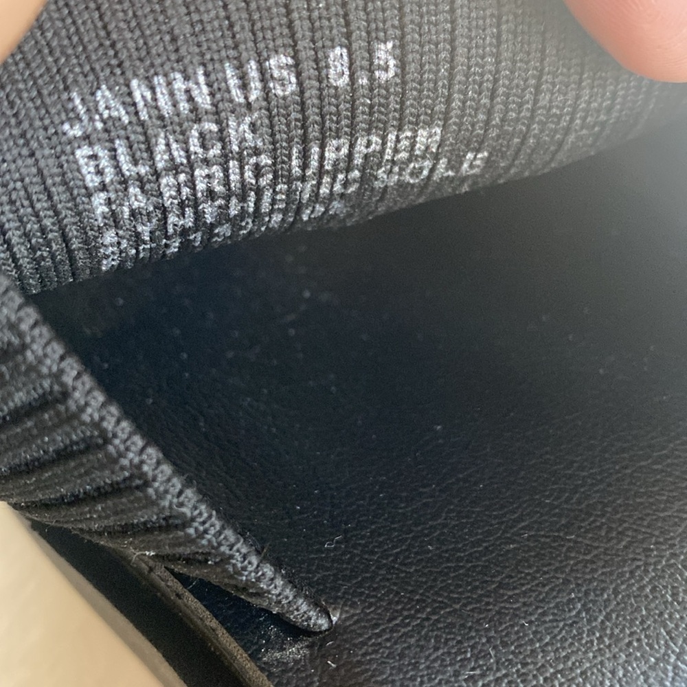 True Religion Black Jann Platform Slide Sandals Size 8.5 - Picture 11 of 11